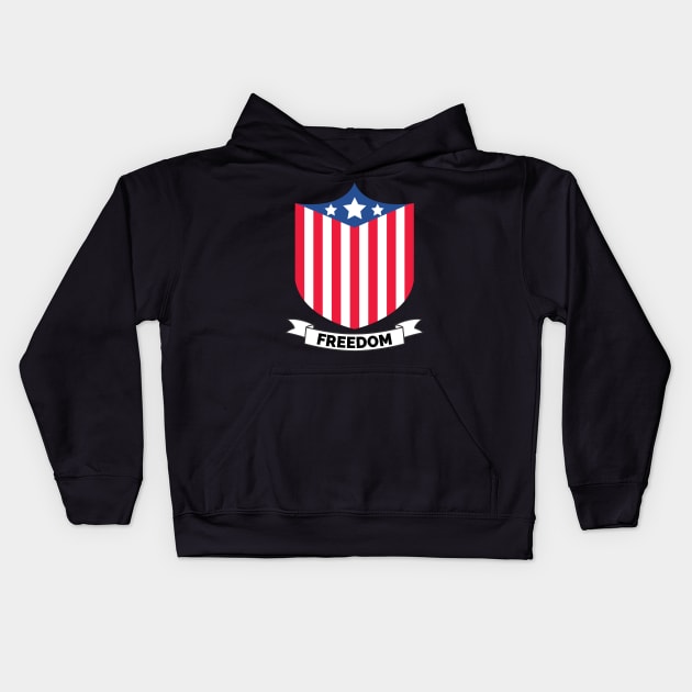 Veterans day, freedom, is not free, lets not forget, lest we forget, millitary, us army, soldier, proud veteran, veteran dad, thank you for your service Kids Hoodie by Famgift